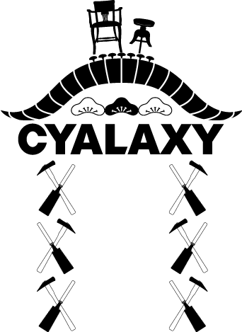 >CYALAXYロゴ